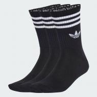 Шкарпетки Adidas 3S CREW S 3P JV7402 р.L чорний Шкарпетки Adidas 3S CREW S 3P JV7402 р.L чорний