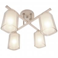 Люстра потолочная Victoria Lighting 4x60 Вт E27 белый Artur/PL4 white