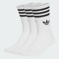 Шкарпетки Adidas 3S CREW S 3P JV7401 р.M білий