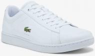 Кроссовки мужские Lacoste CARNABY BL21 1 SMA 741SMA000221G р.43 белые