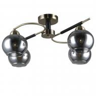 Люстра потолочная Victoria Lighting 4x40 Вт E27 черный Veda/PL4 black