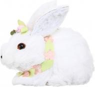 Декорация пасхальная кролик с цветами (XL80036B-13)