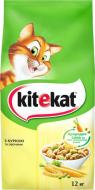 Корм сухой Kitekat курица с офощами 12 кг