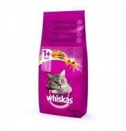 Корм сухий для годування кішок від 1 до 8 років Whiskas з яловичиною 14 кг