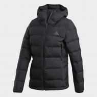 Пуховик женский Adidas W Helionic Ho J BQ1935 р.M черный