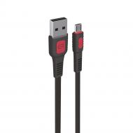 Кабель Armorstandart AR15 micro USB 2.4A 1m Black 1 м чорний (ARM59535)