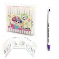 Фломастеры двухсторонние 239-36 Mouse 36 цветов 165 мм кисточка/скошеный наконечник J.Оtten