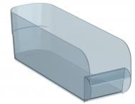 Органайзер для холодильника Rotho LISKAMM S 282x85x90 мм прозрачно-серый 1068690000