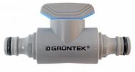 Адаптер Gruntek з краном для шлангів зі штуцером двосторонній (296693039)