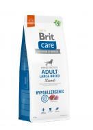 Корм сухий для великих порід Brit Care Hypoallergenic Adult з ягням 12 кг