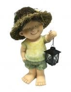 Фигурка садовая Engard AW-37 Пол с фонарем 24х23,5х46 см Фигурка садовая Engard AW-37 Пол с фонарем 24х23,5х46 см