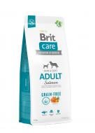 Корм сухой беззерновой для средних пород Brit Care Grain-free Adult с лососем 12 кг