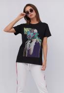 Футболка YAPPI Boyfriend WB2049 р.M черный