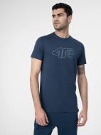 Футболка 4F 4FSS23TTSHM303-31S р.2XL синій