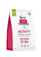 Корм сухой для всех пород Brit Care Sustainable Activity с курицей 3 кг