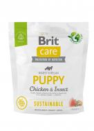 Корм сухой для всех пород Brit Care Sustainable Puppy с курицей 1 кг