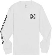 Футболка Converse Wordmark LS Tee 10017451-102 р.S белый