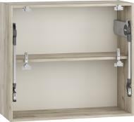 Шафа верхня Грейд Оптимум з підйомником HF 800x720x297 мм крафт сірий