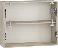 Шкаф верхний Грейд Оптимум с подъемником HF 900x720x297 мм крафт серый