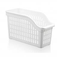 Контейнер для хранения 7402 белый универсальный 100x100x260 мм