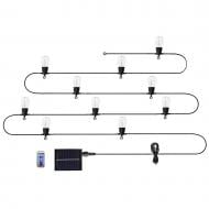 LED-гирлянда на солнечной батарее NEO tools 6,5 м 10 ламп 1,35 Вт IP2700 черный 99-116