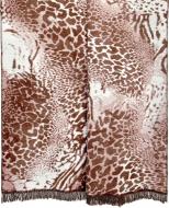 Плед Leo 150x200 см коричневый Arya