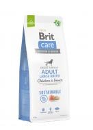 Корм сухой для больших пород Brit Care Sustainable Adult Large Breed с курицей 12 кг