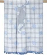 Плед Pino 150x200 см голубой Arya