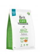 Корм сухий беззерновий для великих порід Brit Care Sustainable Adult Large Breed з лососем 3 кг