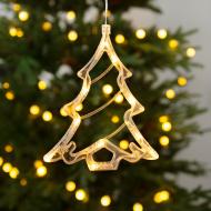 Фигурка с подсветкой Елка 20 см прозрачный DH-NY-85 T Фигурка с подсветкой Елка 20 см прозрачный DH-NY-85 T