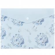 Папка на кнопке А5+ Flower Symphony-2 Axent