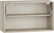 Шкаф верхний Грейд Оптимум с подъемником HK-XS 800x463x297 мм крафт серый