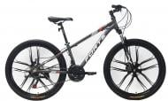 Велосипед Forte 24" 12"(30 см) FINDER 25.2412-03S серо-оранжевый
