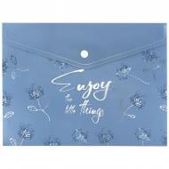 Папка на кнопке А5+ Flower Symphony-3 Axent