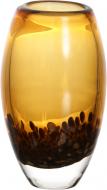 Ваза стеклянная Iris 17 см 17 см янтарная Другое