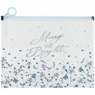 Папка на молнии zip-lock А5+ Flower Symphony-1 Axent