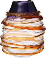 Ваза стеклянная Rosin овал 26,5 см разноцветная Другое