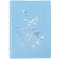 Блокнот Axent А5 80 лист. Flower Sym 2