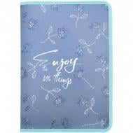 Папка на молнии А5+ Flower Symphony-3 Axent