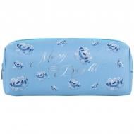 Пенал M Flower Symphony-3 Axent голубой с рисунком