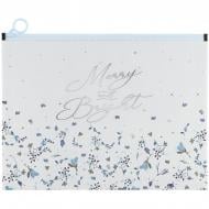 Папка на молнии zip-lock А4+ Flower Symphony-1 Axent