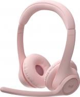 Гарнітура Logitech Zone 300 Wireless Headset rose (981-001412)