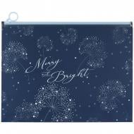 Папка на молнии zip-lock А4+ Flower Symphony-4 Axent