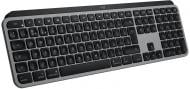Клавіатура бездротова Logitech MX Keys S for Mac Wireless (920-011637) space grey