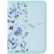 Папка на молнии А5+ Flower Symphony-1 Axent