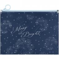 Папка на молнии zip-lock А5+ Flower Symphony-4 Axent