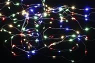 Гирлянда 100LED/разноцветный свет/на батарейк/с таймером (AX9732440)