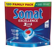 Таблетки для ПММ Somat Excellence 3-in-1 120 шт.