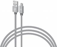 Кабель Intaleo CBGNYM2 Micro USB 2 м серый (1283126477683)