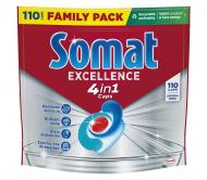 Таблетки для ПММ Somat Excellence 4-в-1 110 шт.